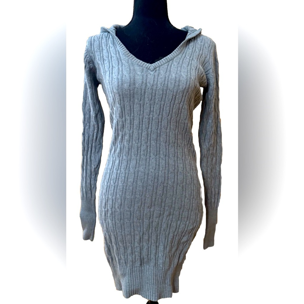 PATTY Sweater Dress with Hood
